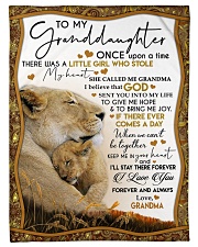 I LOVE YOU - LOVELY GIFT FOR GRANDDAUGHTER Small Fleece Blanket - 30" x 40" front