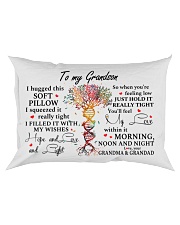 YOU'LL FEEL MY LOVE - BEST GIFT FOR GRANDSON Rectangular Pillowcase front
