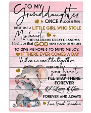 STOLE MY HEART - SPECIAL GIFT FOR GRANDDAUGHTER 11x17 Poster front