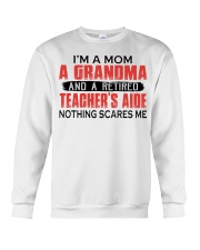 RETIRED - TEACHE'S AIDE TO GRANDMA Crewneck Sweatshirt tile