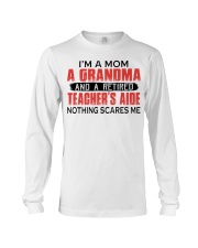 RETIRED - TEACHE'S AIDE TO GRANDMA Long Sleeve Tee tile