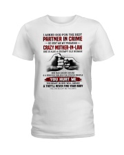 PARTNER IN CRIME - GREAT GIFT FOR DAUGHTER-IN-LAW Ladies T-Shirt tile