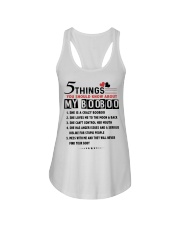 5 THINGS ABOUT MY BOOBOO Ladies Flowy Tank tile