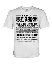 BE HER PRINCE - PERFECT GIFT FOR GRANDSON V-Neck T-Shirt tile