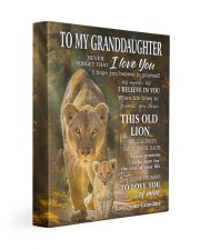 BELIEVE IN YOURSELF - GIFT FOR GRANDDAUGHTER 11x14 Gallery Wrapped Canvas Prints front
