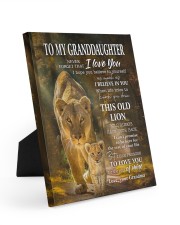 BELIEVE IN YOURSELF - GIFT FOR GRANDDAUGHTER Easel-Back Gallery Wrapped Canvas tile