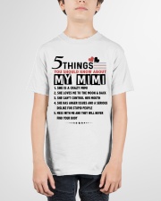 5 THINGS - A BOUT MY MIMI Youth T-Shirt garment-youth-tshirt-front-01