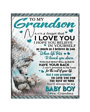 Believe In Yourself - Amazing Gift For Grandson Quilt tile