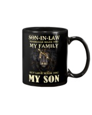 MY FAMILY - LOVELY GIFT FOR SON-IN-LAW Mug tile