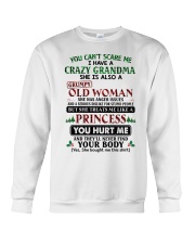 I HAVE A CRAZY GRANDMA - BEST GIFT FOR GRANDDAUGHTER Crewneck Sweatshirt tile