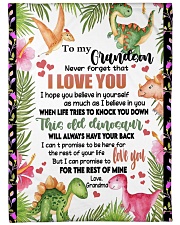 I LOVE YOU - AMAZING GIFT FOR GRANDSON Fleece Blanket tile