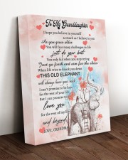 JUST DO YOUR BEST - GIFT FOR GRANDDAUGHTER 11x14 Gallery Wrapped Canvas Prints aos-canvas-pgw-11x14-lifestyle-front-17