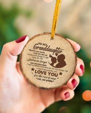 ENJOY THE RIDE - SPECIAL GIFT FOR GRANDDAUGHTER Circle ornament - single (porcelain) aos-circle-ornament-single-porcelain-lifestyles-09