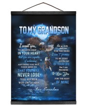 YOU WILL NEVER LOSE - BEST GIFT FOR GRANDSON Hanging Canvas tile