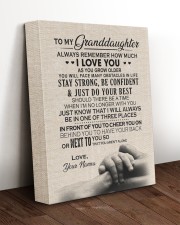 JUST DO YOUR BEST - GREAT GIFT FOR GRANDDAUGHTER 11x14 Gallery Wrapped Canvas Prints aos-canvas-pgw-11x14-lifestyle-front-17