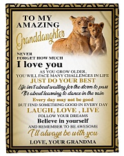 I'LL ALWAYS BE WITH YOU - TO AMAZING GRANDDAUGHTER Small Fleece Blanket - 30" x 40" front