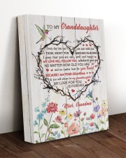 My Love For You Is Forever - Amazing Gift For Granddaughter 11x14 Gallery Wrapped Canvas Prints aos-canvas-pgw-11x14-lifestyle-front-17