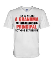 RETIRED - PERFECT GIFT FOR PRINGIPAL TO GRANDMA V-Neck T-Shirt tile