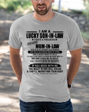SHE LOVES ME SO MUCH - LOVELY GIFT FOR SON-IN-LAW Classic T-Shirt apparel-classic-tshirt-lifestyle-front-50