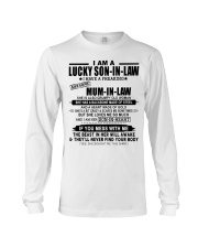 SHE LOVES ME SO MUCH - LOVELY GIFT FOR SON-IN-LAW Long Sleeve Tee tile