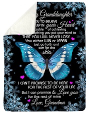 DEEP IN YOUR HEART - GRANDMA TO GRANDDAUGHTER Sherpa Fleece Blanket tile