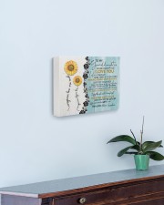 YOU ARE MY SUNSHINE - AMAZING GIFT FOR GRANDDAUGHTER 14x11 Gallery Wrapped Canvas Prints aos-canvas-pgw-14x11-lifestyle-front-01