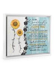 YOU ARE MY SUNSHINE - AMAZING GIFT FOR GRANDDAUGHTER Floating Framed Canvas Prints White tile