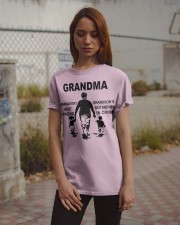 PARTNER IN CRIME - AMAZING GIFT FOR GRANDMA Classic T-Shirt apparel-classic-tshirt-lifestyle-18