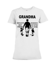 PARTNER IN CRIME - AMAZING GIFT FOR GRANDMA Premium Fit Ladies Tee tile