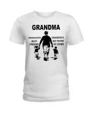PARTNER IN CRIME - AMAZING GIFT FOR GRANDMA Ladies T-Shirt tile