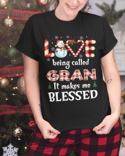 Love Being Called Gran - Perfect Gift For Gran Classic T-Shirt custom-t-shirts-classic-lifestyle-front-329
