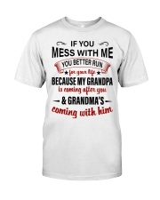 YOU BETTER RUN - LOVELY GIFT FOR GRANDSON Classic T-Shirt tile