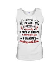 YOU BETTER RUN - LOVELY GIFT FOR GRANDSON Unisex Tank tile