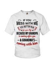 YOU BETTER RUN - LOVELY GIFT FOR GRANDSON Youth T-Shirt front