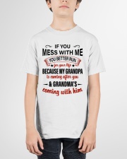 YOU BETTER RUN - LOVELY GIFT FOR GRANDSON Youth T-Shirt garment-youth-tshirt-front-01