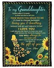 YOU MEAN TO ME - LOVELY GIFT FOR GRANDDAUGHTER Small Fleece Blanket - 30" x 40" front
