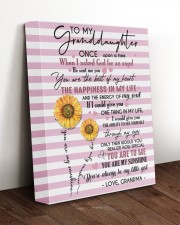 MY LIFE - LOVELY MESSAGE GIFT FOR GRANDDAUGHTER 11x14 Gallery Wrapped Canvas Prints aos-canvas-pgw-11x14-lifestyle-front-17