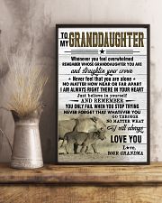 STRAIGHTEN YOUR CROWN - GRANDMA TO GRANDDAUGHTER 11x17 Poster lifestyle-poster-3