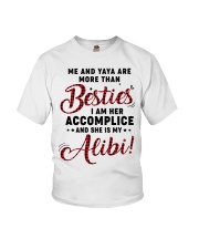 ME AND YAYA ARE MORE THAN BESTIES Youth T-Shirt front