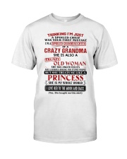 SHE IS WHOLE WORLD - BEST GIFT FOR GRANDDAUGHTER Premium Fit Mens Tee tile