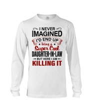 I NEVER IMAGINED - BEST GIFT FOR DAUGHTER-IN-LAW Long Sleeve Tee tile