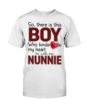 He Calls Me Nunnie - Perfect Gift For Nunnie Classic T-Shirt tile