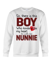 He Calls Me Nunnie - Perfect Gift For Nunnie Crewneck Sweatshirt tile