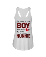 He Calls Me Nunnie - Perfect Gift For Nunnie Ladies Flowy Tank tile