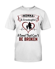 NONNA AND GRANDDAUGHTER A BOND CAN'T BE BROKEN Premium Fit Mens Tee tile