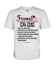 5 THINGS YOU SHOULD KNOW ABOUT MY NAN V-Neck T-Shirt tile