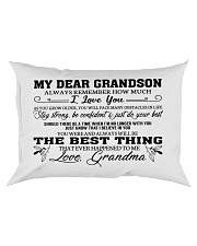 JUST DO YOUR BEST - BEST GIFT FOR GRANDSON Rectangular Pillowcase front