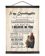 I BELIEVE IN YOU - GRANDMA TO GRANDDAUGHTER Hanging Canvas tile