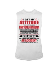 I Get My Attitude - Lovely Gift For Grandchildren Sleeveless Tee tile
