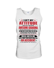 I Get My Attitude - Lovely Gift For Grandchildren Unisex Tank tile